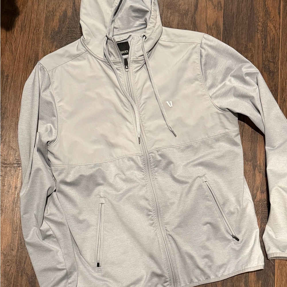 Vuori Sunday Element Jacket - Light Gray